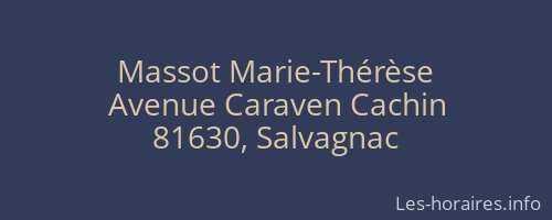 Massot Marie-Thérèse