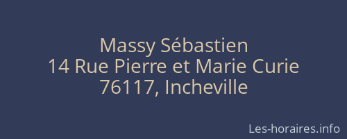 Massy Sébastien
