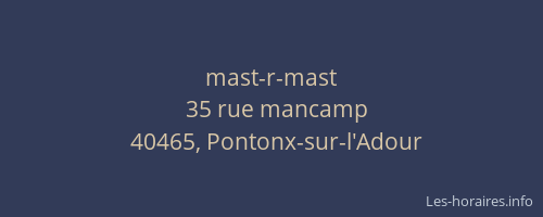 mast-r-mast