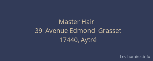Master Hair