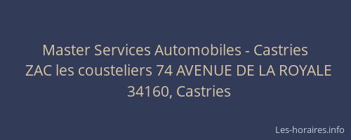 Master Services Automobiles - Castries