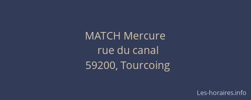 MATCH Mercure