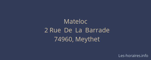 Mateloc