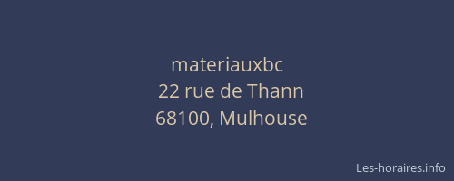 materiauxbc