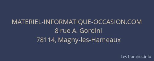 MATERIEL-INFORMATIQUE-OCCASION.COM