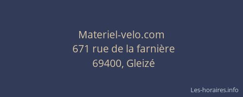 Materiel-velo.com