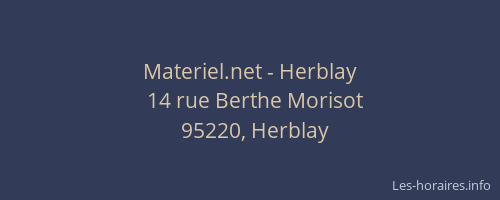 Materiel.net - Herblay