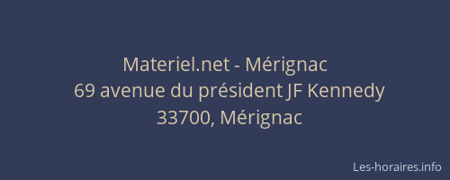 Materiel.net - Mérignac