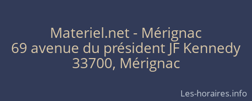 Materiel.net - Mérignac