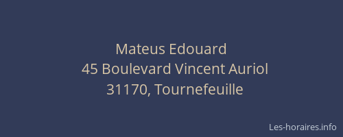 Mateus Edouard