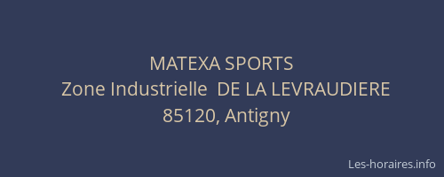 MATEXA SPORTS