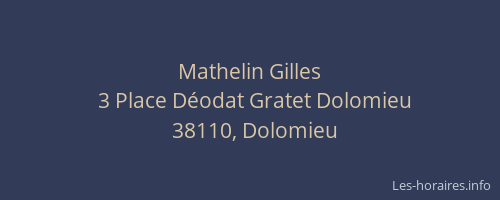 Mathelin Gilles