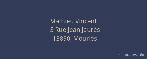 Mathieu Vincent