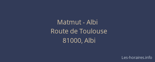 Matmut - Albi