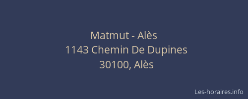 Matmut - Alès