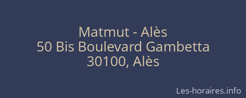Matmut - Alès
