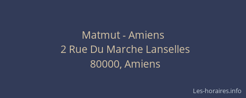 Matmut - Amiens