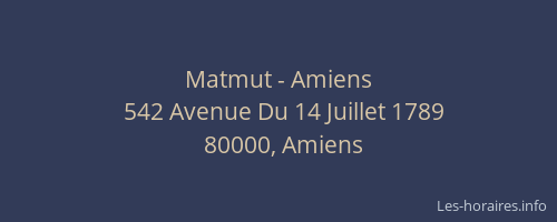 Matmut - Amiens