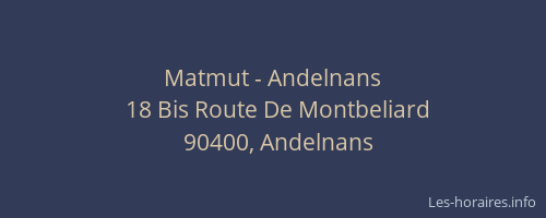 Matmut - Andelnans