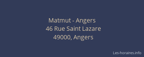 Matmut - Angers