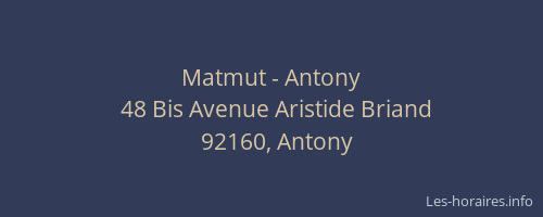 Matmut - Antony
