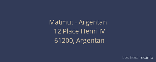 Matmut - Argentan