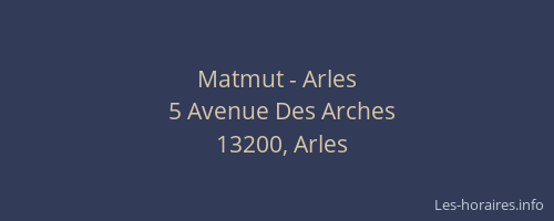 Matmut - Arles