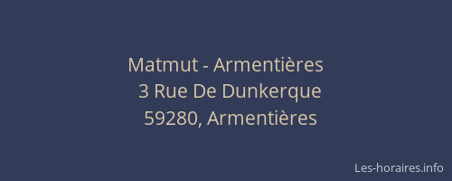 Matmut - Armentières