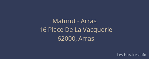 Matmut - Arras