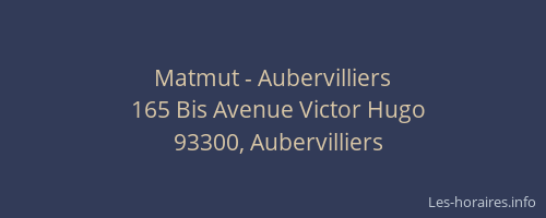 Matmut - Aubervilliers