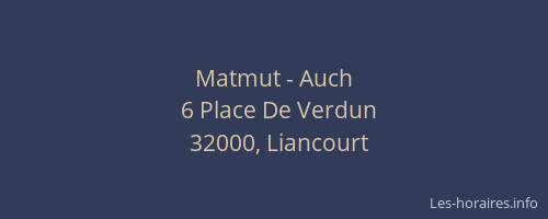 Matmut - Auch