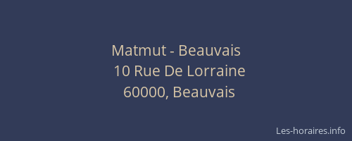Matmut - Beauvais