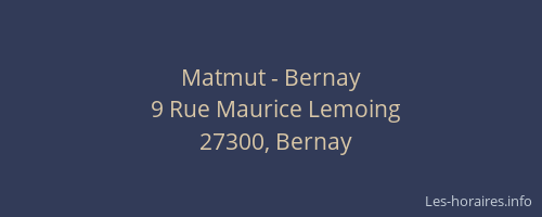 Matmut - Bernay