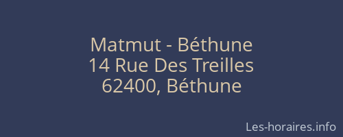 Matmut - Béthune
