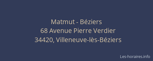 Matmut - Béziers