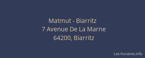 Matmut - Biarritz