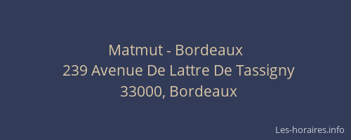 Matmut - Bordeaux