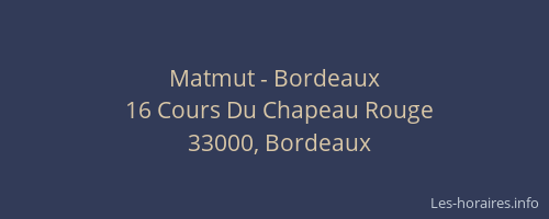 Matmut - Bordeaux