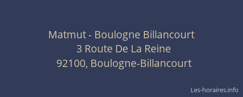 Matmut - Boulogne Billancourt