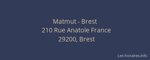 Matmut - Brest
