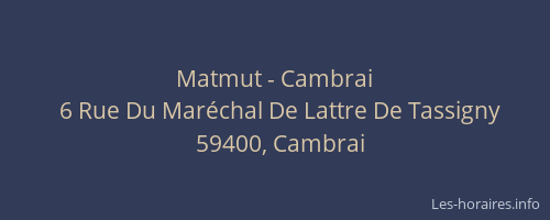 Matmut - Cambrai