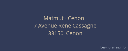Matmut - Cenon