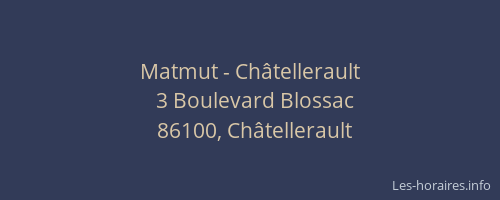 Matmut - Châtellerault