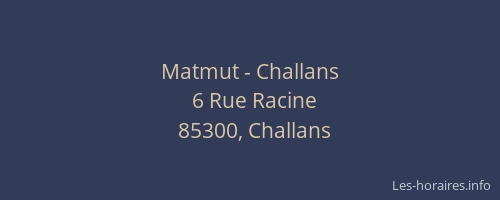 Matmut - Challans