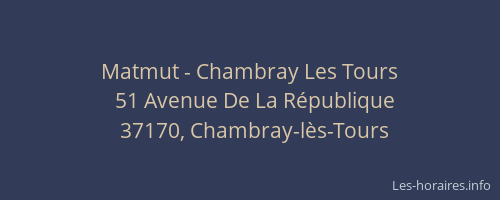 Matmut - Chambray Les Tours