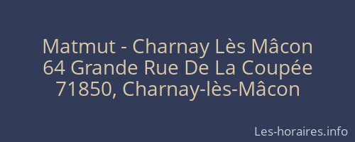 Matmut - Charnay Lès Mâcon