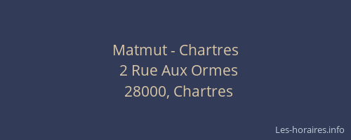 Matmut - Chartres