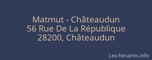 Matmut - Châteaudun