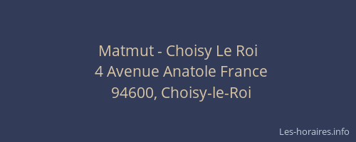 Matmut - Choisy Le Roi