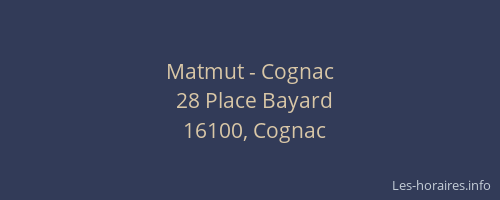 Matmut - Cognac